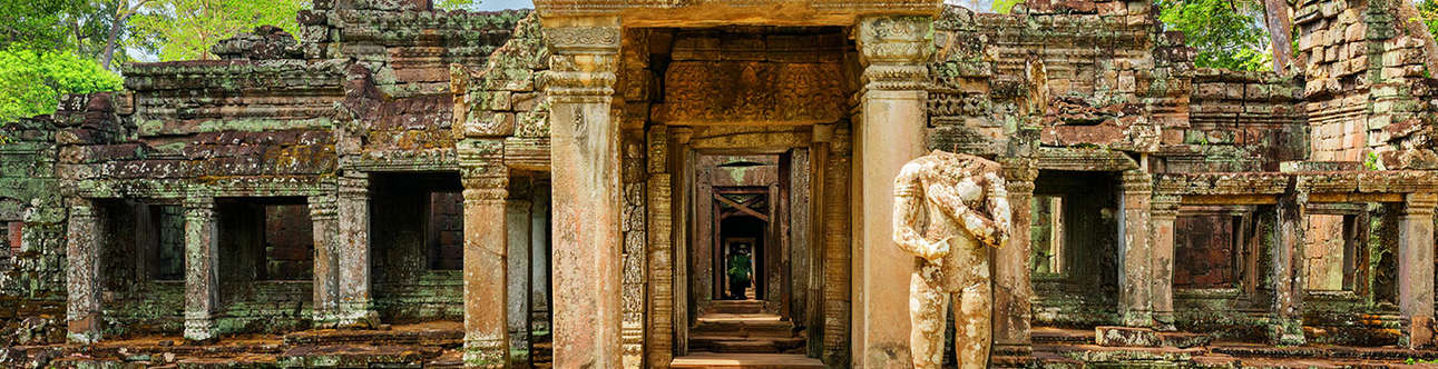 Preah Khan Temple In Siem Reap