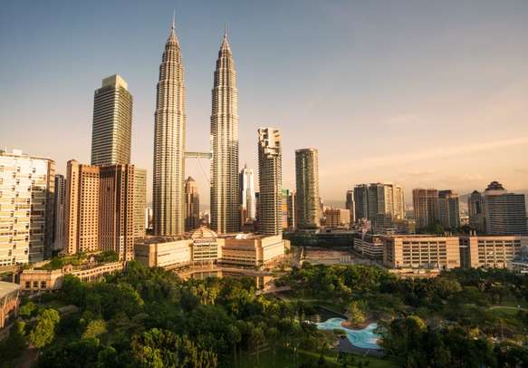 Delight in the beautiful landscape of  Kuala Lumpur
