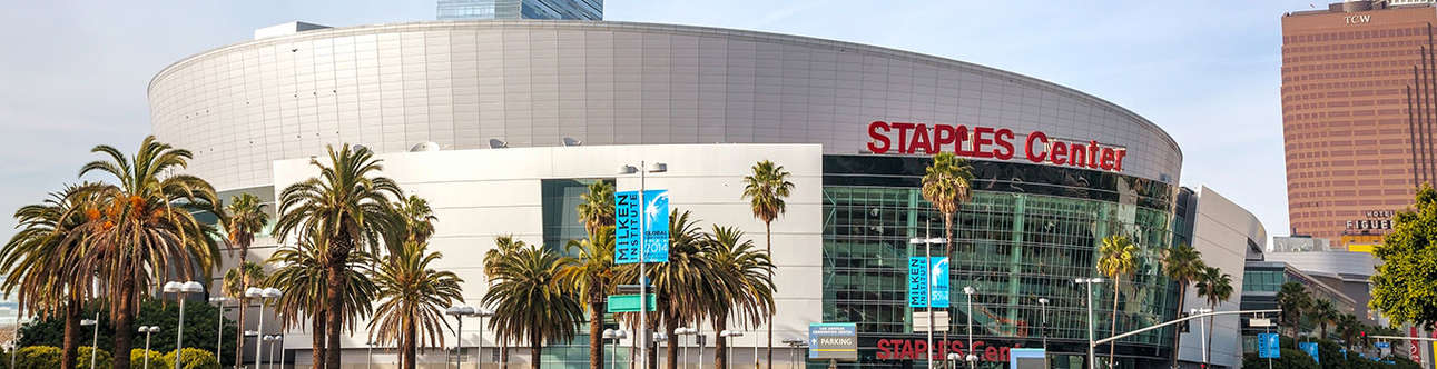 See the Beautiful Staples-Center in Los Angeles