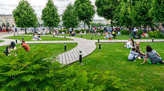 Have amazing time in the Gorky-Park