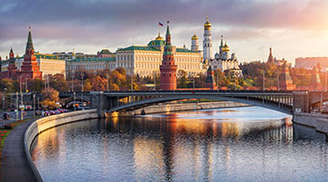 Have fun at Kremlin in Moscow
