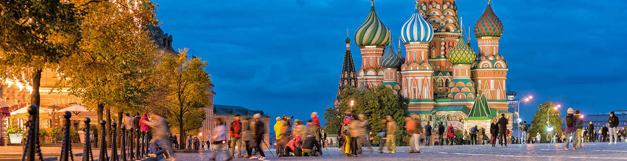 Majestic St. Basil’s Cathedral in Moscow
