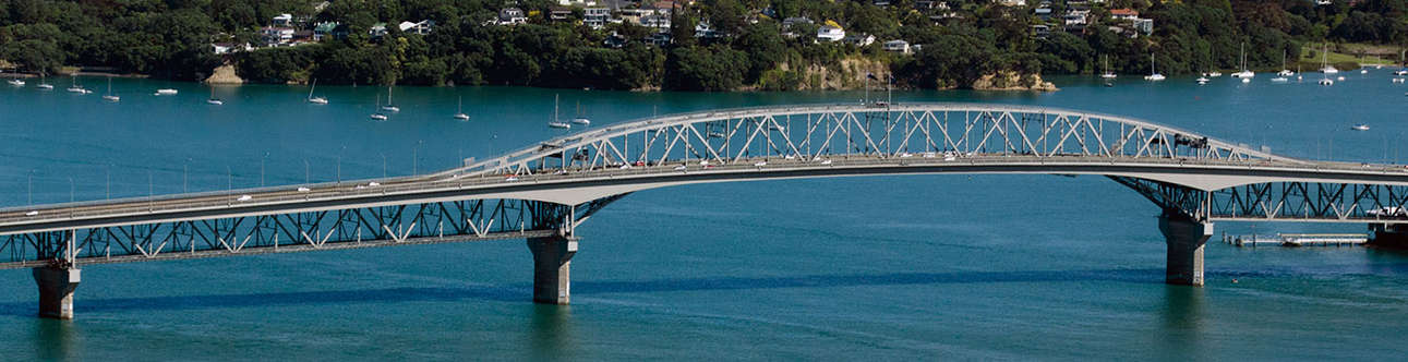 See the amazing Auckland Harbour Bridge