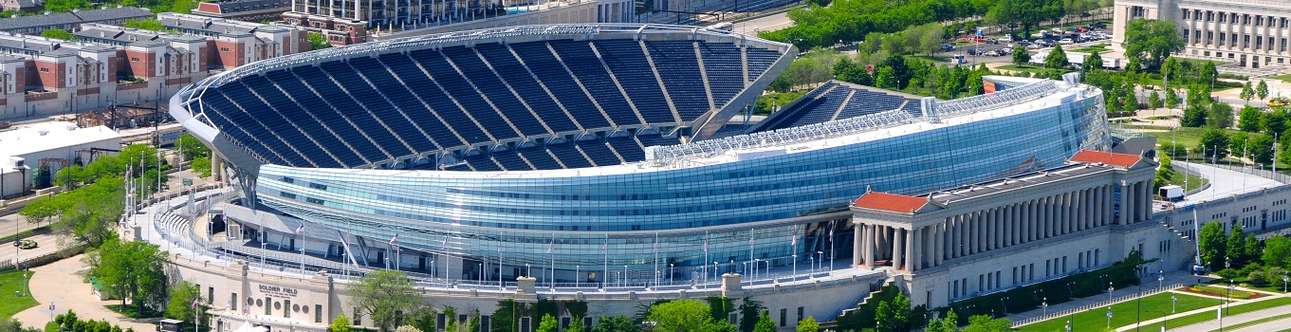 Have fun at the Soldier Field in Chicago