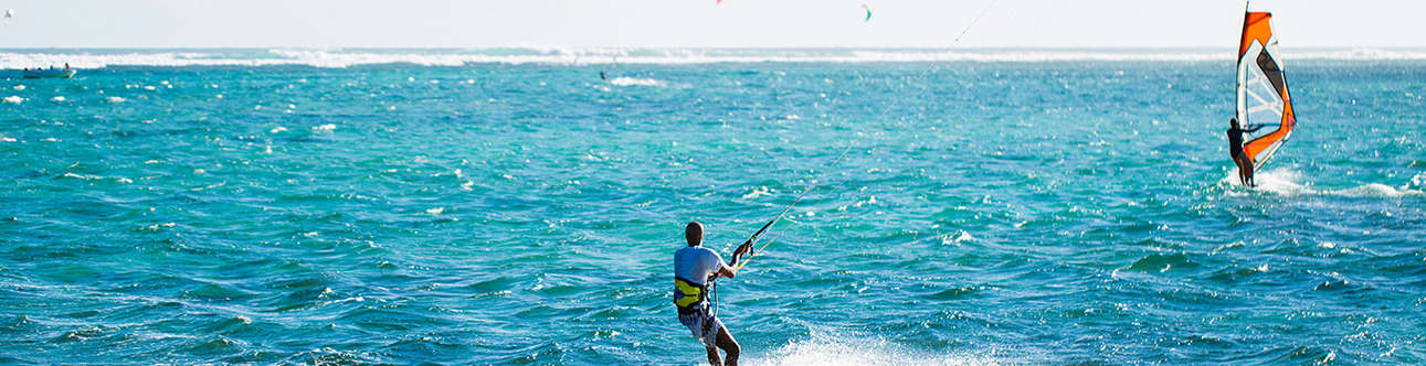 Kitesurfing In Mauritius