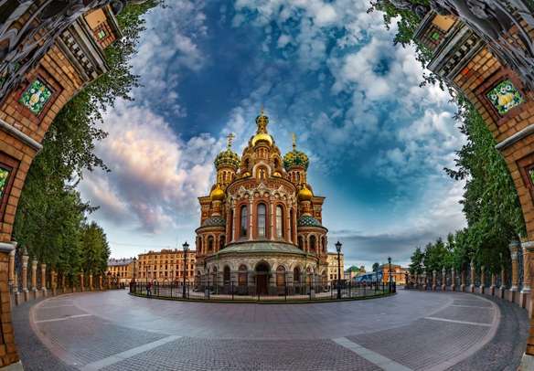 Savior on Spilled Blood. Orthodox church. St. Petersburg