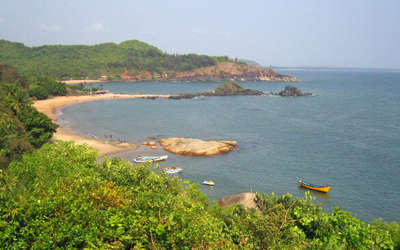 Gokarna Om Beach