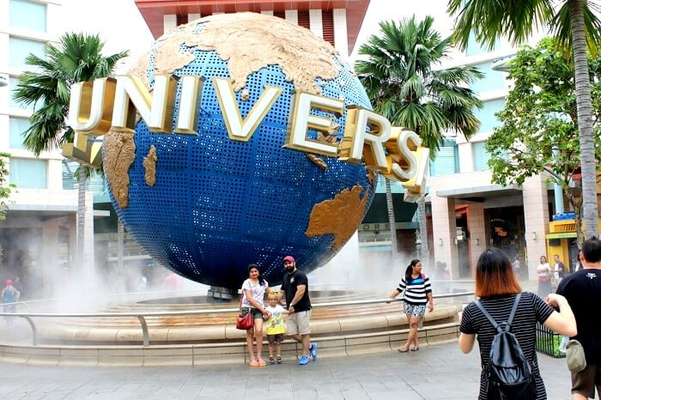 Family time at Universal Studios