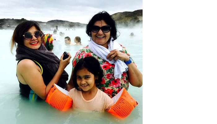 natural hot spring in Iceland