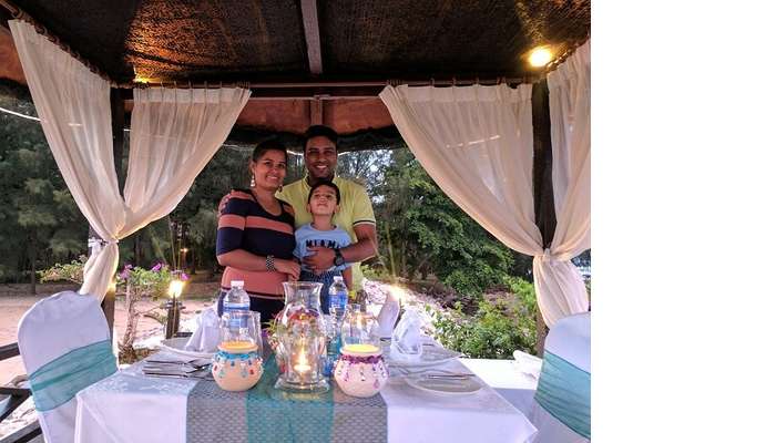 dinner by the beach in langkawi