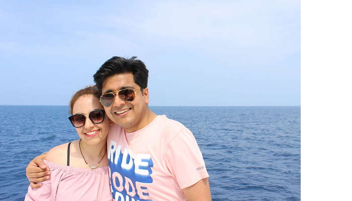 ankit wadhwa maldives honeymoon: trip starts