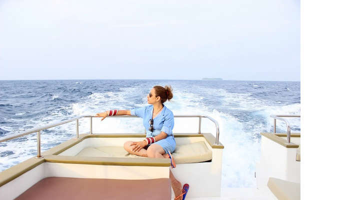 ankit wadhwa maldives honeymoon: priya dolphin cruise