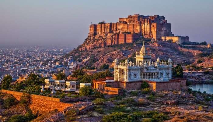 Mehrangarh Fort is one of the most important places to see in Rajasthan