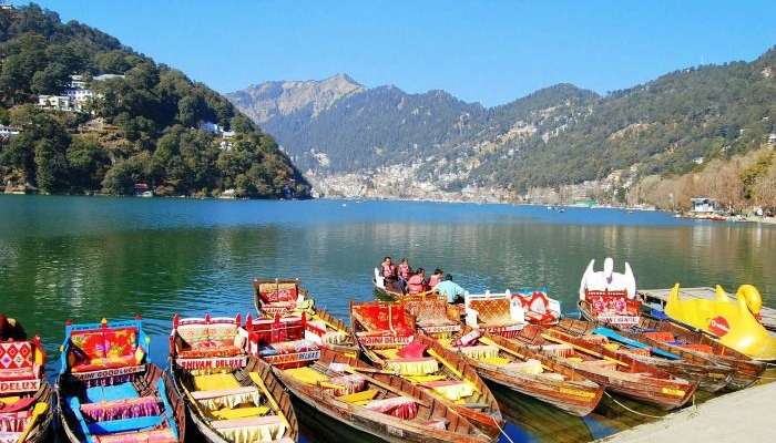 Nainital Lake Nainital, town is packed with honeymooners and families