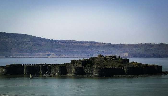 Murud-janjira fort in the middle of the sea