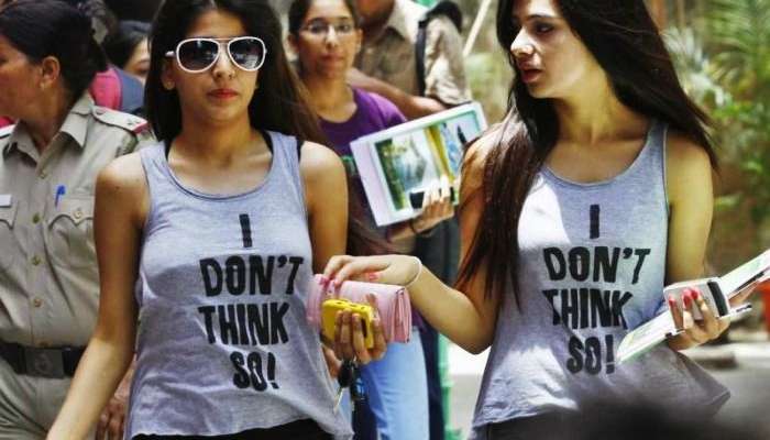 fashionable girls from Delhi University