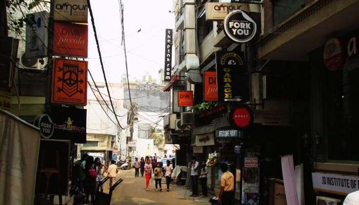 Hauz Khas Village - a popular hangout zone for Delhiites