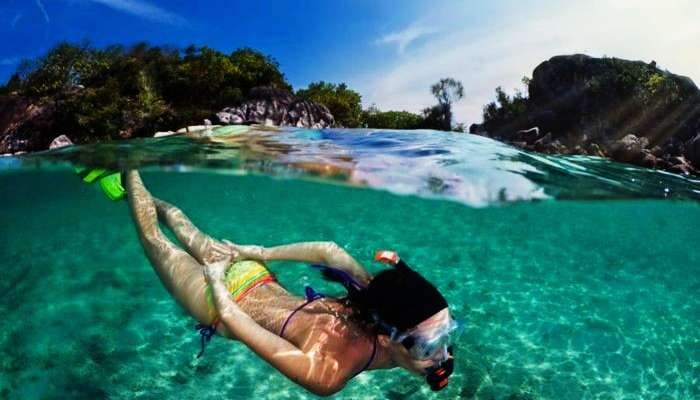 Swim In The World S Clearest Water Travel Triangle