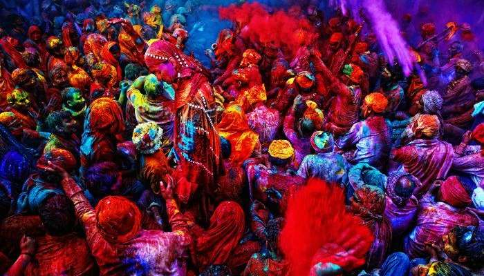 Holi Celebrations in Vrindavan