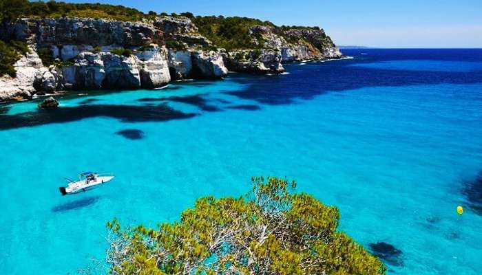 Another romantic honeymoon destination in the world is Balearic Island in Spain