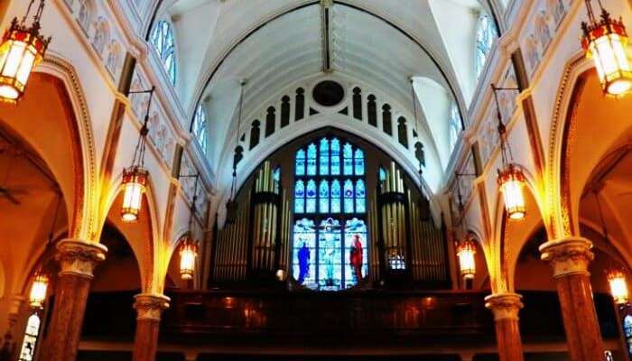 Basilica of the Sacred Heart of Jesus in Pondicherry