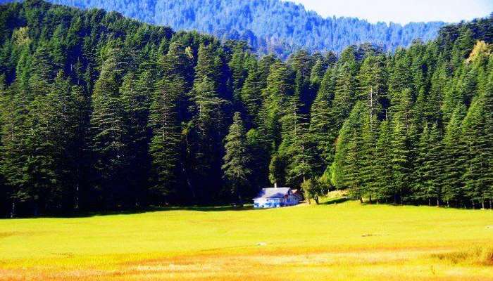 Khajjiar is an amazing place in Himachal Pradesh for the months of May, June & July