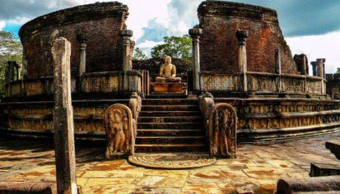 Ruinsof Polonnaruwa in Sri Lanka