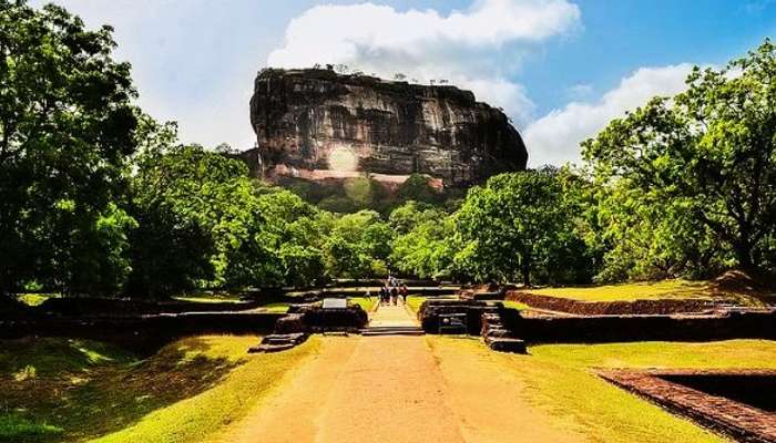 SigiriyaRock Fortress in Sri Lanka is amongst the many beautiful places in Sri Lanka