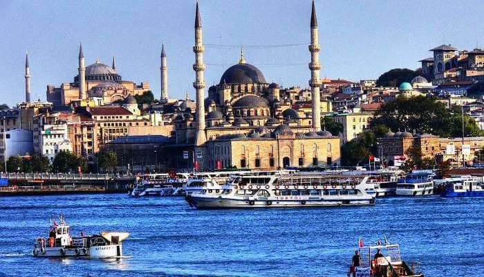 A luxury Thomson Cruise at Hagia Sofia