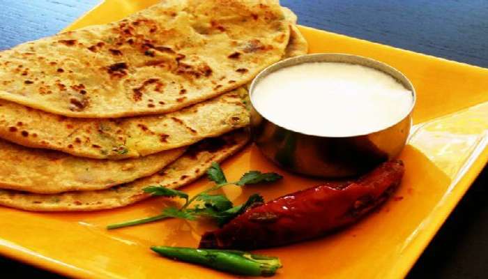 Famous food in Delhi — Paratha