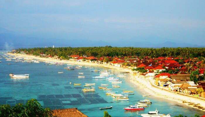 Nusa Lembongan from the top