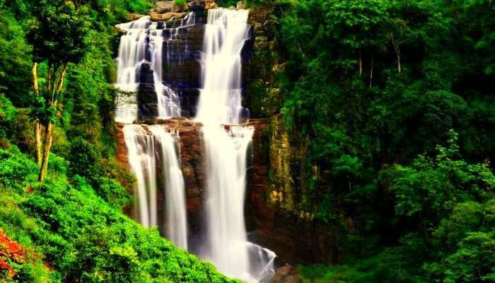 Ramboda Falls is the 11th highest waterfall in Sri Lanka