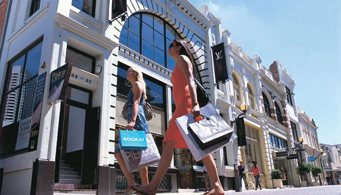 King Street is a famous shopping hub in Perth