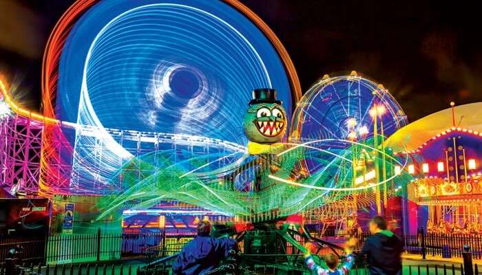 Spectacular rides at Luna Park