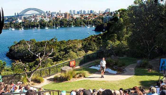 An event taking place at the Taronga Zoo