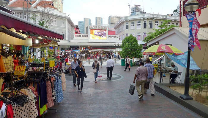 Bugis Street in Singapore