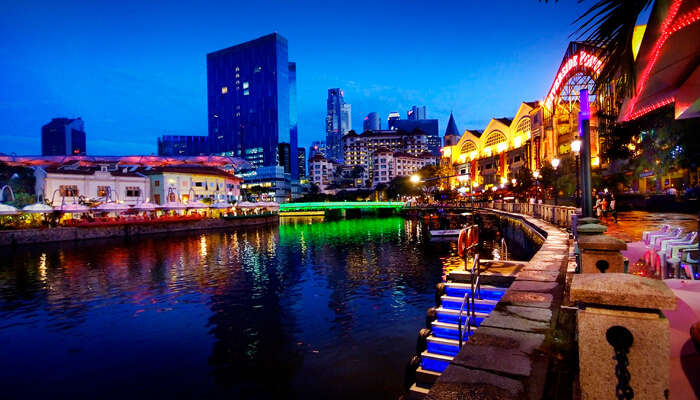 Clarke Quay in Singapore