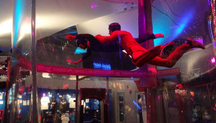 Indoor Sky Diving in Singapore