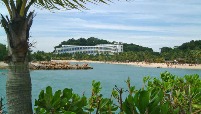 Siloso Beach in Singapore