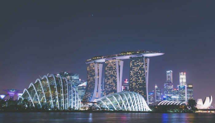 Waterfront Promenade in Singapore