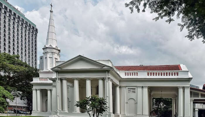 Armenian Church is the oldest church in Singapore