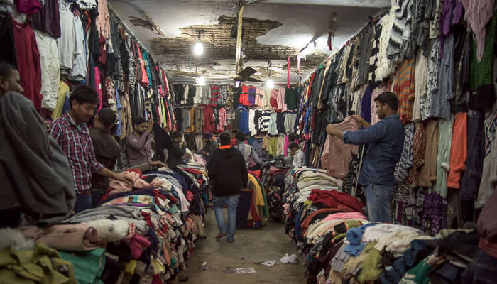 a shop in Sarojini Nagar Market