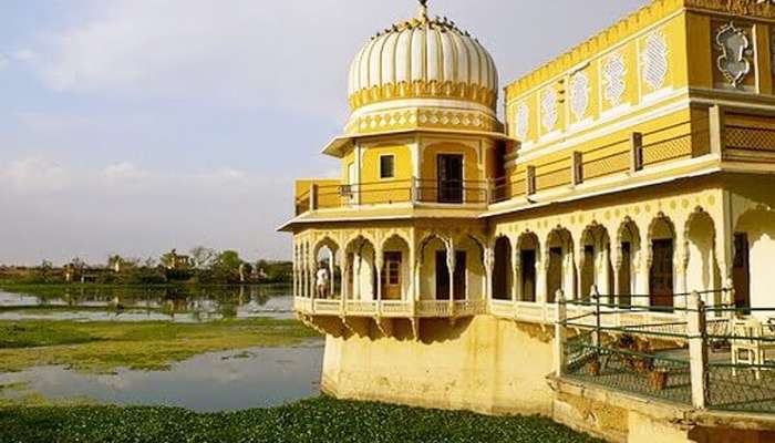 A viewing point from the galleries of Roop Mahal in Pushkar