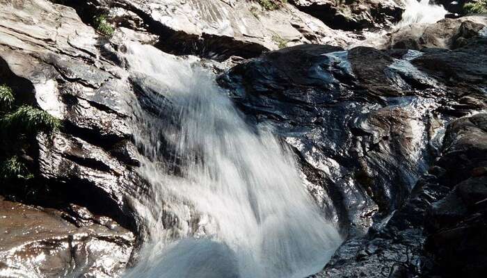 The magnificent Rahala Waterfalls located near Manali
