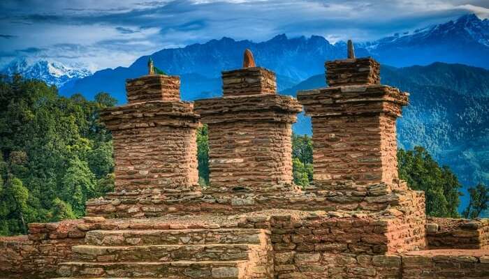 Dive into the olden days while in Rabdentse Ruins, one of the best places to visit in pelling