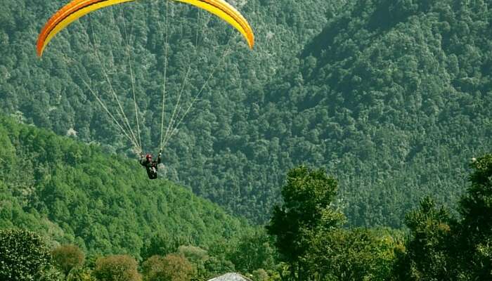 Enjoy the breathtaking views of the Himalayas