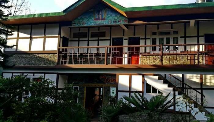 One of the farms from the Bon Farmhouse in Sikkim