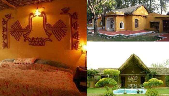 Rooms and garden views of Surjivan farmstay in Gurgaon