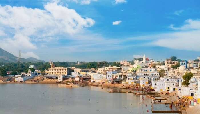 View of Pushkar Lake