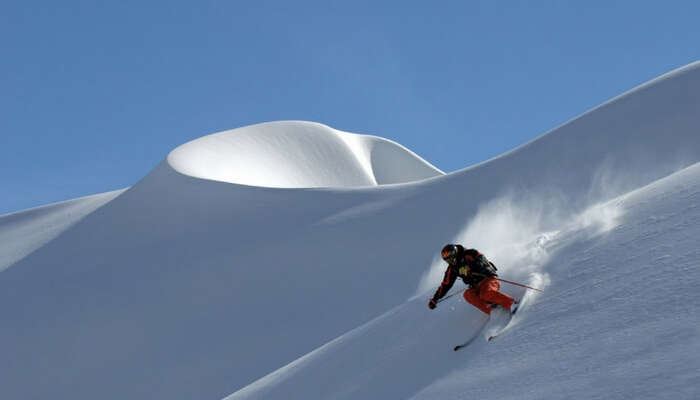  heli skiing at Rohtang Pass 